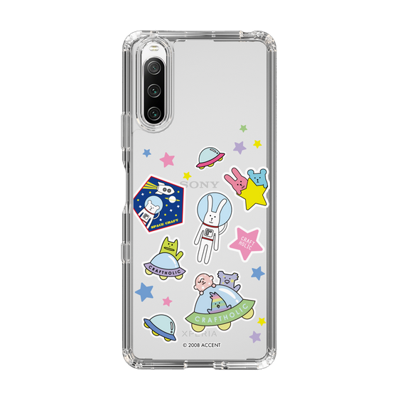 スリムプロテクションケース［ CRAFTHOLIC - Sticker ］