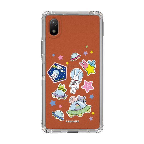 スリムプロテクションケース［ CRAFTHOLIC - Sticker ］