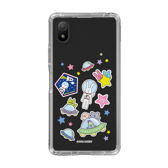 スリムプロテクションケース［ CRAFTHOLIC - Sticker ］