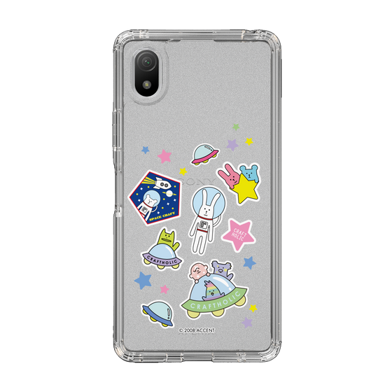 スリムプロテクションケース［ CRAFTHOLIC - Sticker ］