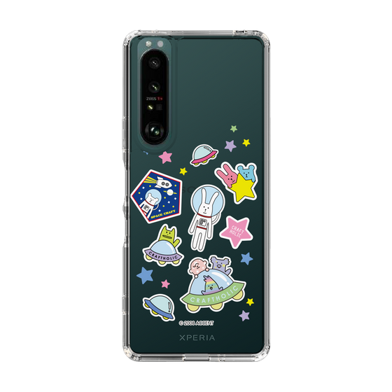 スリムプロテクションケース［ CRAFTHOLIC - Sticker ］