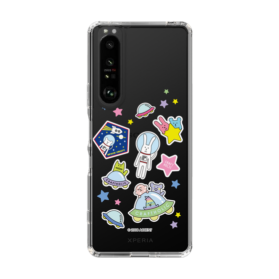 スリムプロテクションケース［ CRAFTHOLIC - Sticker ］