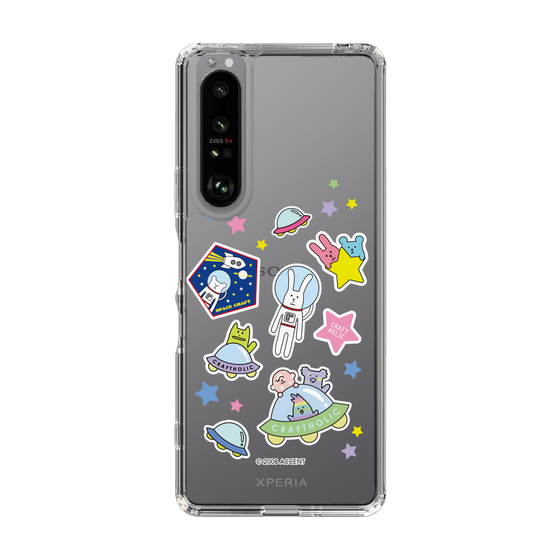 スリムプロテクションケース［ CRAFTHOLIC - Sticker ］