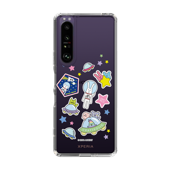 スリムプロテクションケース［ CRAFTHOLIC - Sticker ］