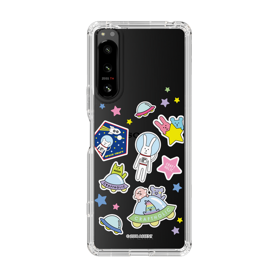 スリムプロテクションケース［ CRAFTHOLIC - Sticker ］