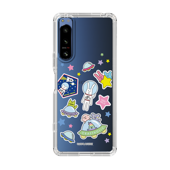 スリムプロテクションケース［ CRAFTHOLIC - Sticker ］