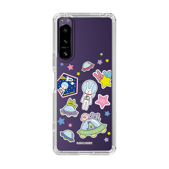 スリムプロテクションケース［ CRAFTHOLIC - Sticker ］