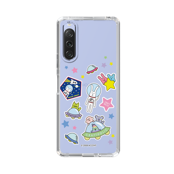 スリムプロテクションケース［ CRAFTHOLIC - Sticker ］