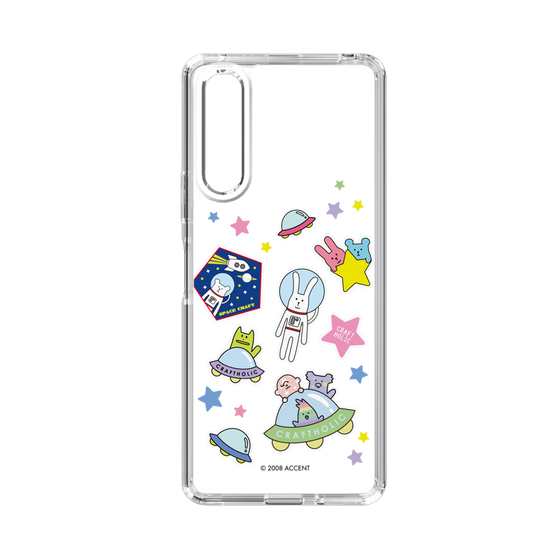 スリムプロテクションケース［ CRAFTHOLIC - Sticker ］