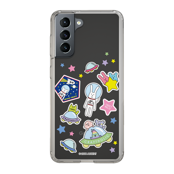 スリムプロテクションケース［ CRAFTHOLIC - Sticker ］