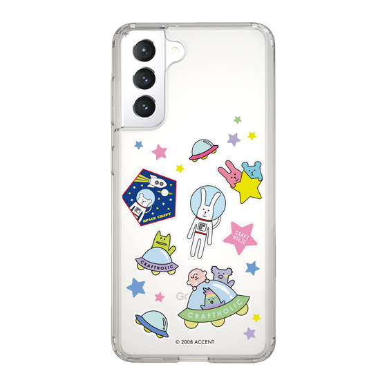 スリムプロテクションケース［ CRAFTHOLIC - Sticker ］