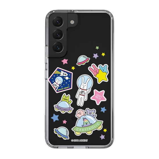 スリムプロテクションケース［ CRAFTHOLIC - Sticker ］