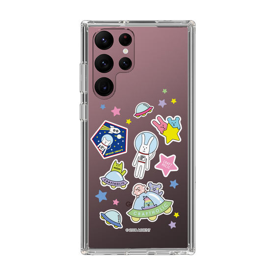 スリムプロテクションケース［ CRAFTHOLIC - Sticker ］
