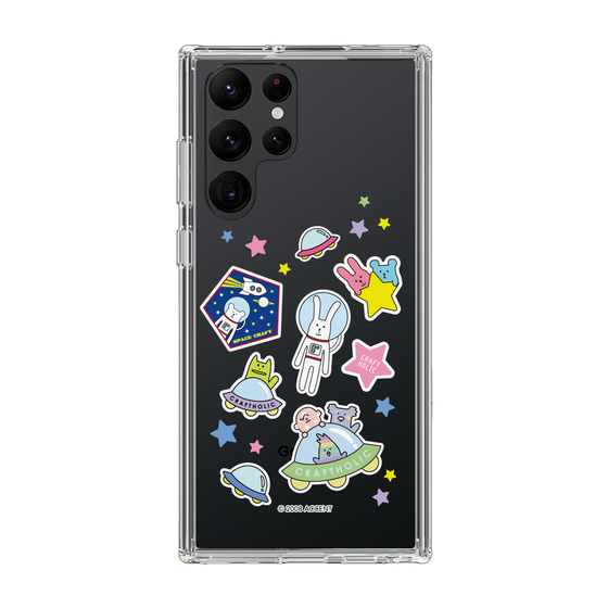 スリムプロテクションケース［ CRAFTHOLIC - Sticker ］