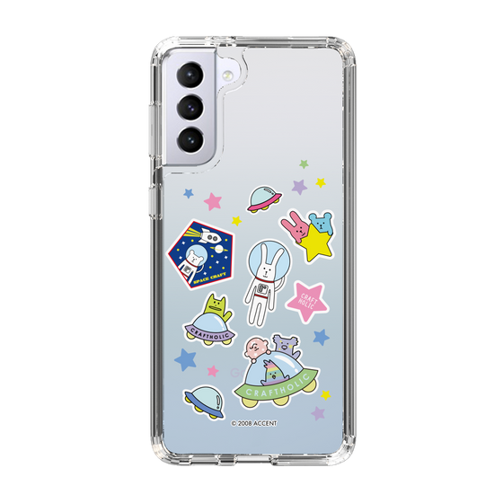 スリムプロテクションケース［ CRAFTHOLIC - Sticker ］