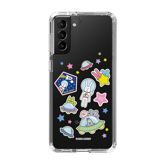 スリムプロテクションケース［ CRAFTHOLIC - Sticker ］