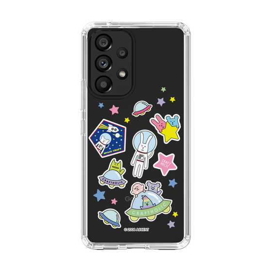 スリムプロテクションケース［ CRAFTHOLIC - Sticker ］
