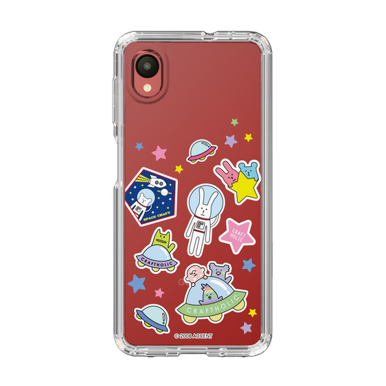 スリムプロテクションケース［ CRAFTHOLIC - Sticker ］