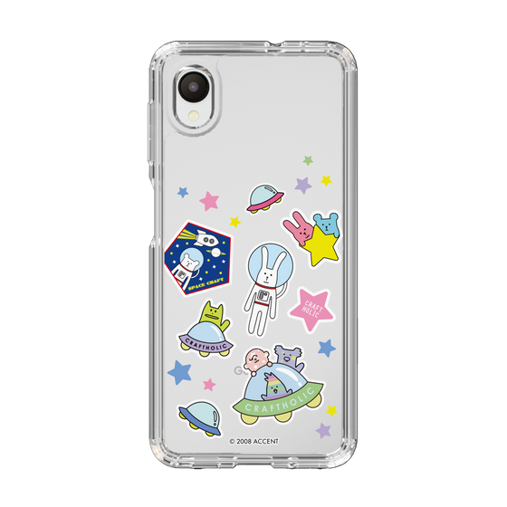 スリムプロテクションケース［ CRAFTHOLIC - Sticker ］