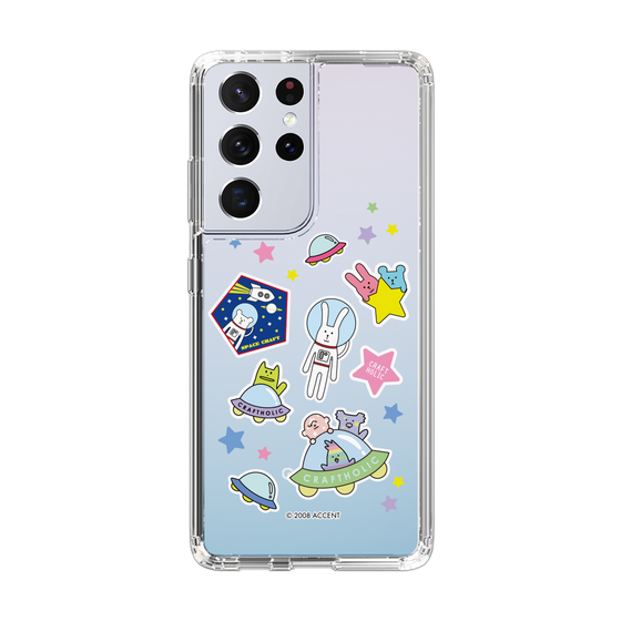 スリムプロテクションケース［ CRAFTHOLIC - Sticker ］