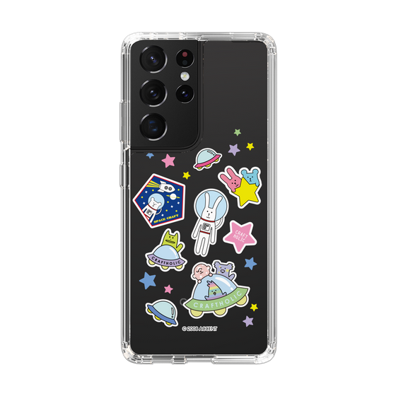 スリムプロテクションケース［ CRAFTHOLIC - Sticker ］