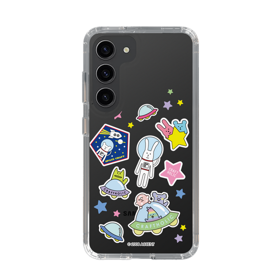 スリムプロテクションケース［ CRAFTHOLIC - Sticker ］