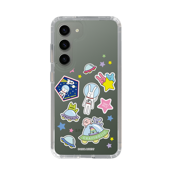 スリムプロテクションケース［ CRAFTHOLIC - Sticker ］