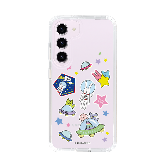 スリムプロテクションケース［ CRAFTHOLIC - Sticker ］