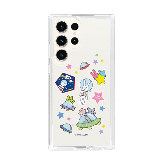 スリムプロテクションケース［ CRAFTHOLIC - Sticker ］