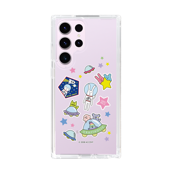 スリムプロテクションケース［ CRAFTHOLIC - Sticker ］