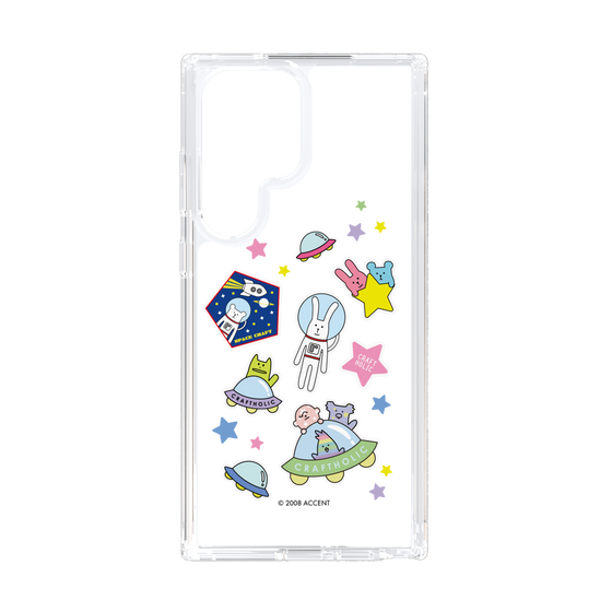 スリムプロテクションケース［ CRAFTHOLIC - Sticker ］