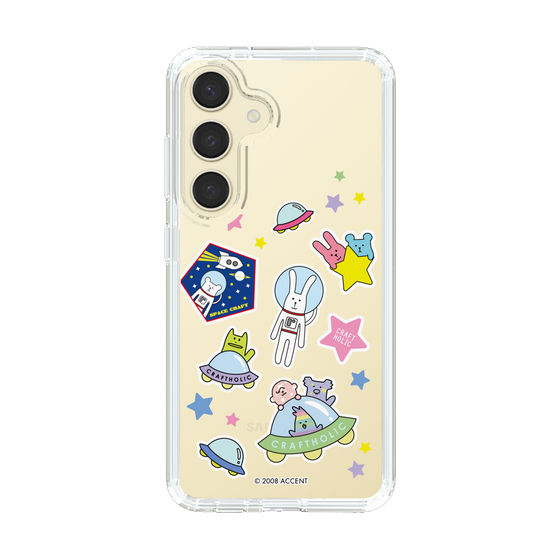 スリムプロテクションケース［ CRAFTHOLIC - Sticker ］