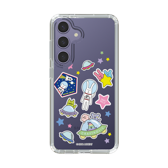 スリムプロテクションケース［ CRAFTHOLIC - Sticker ］