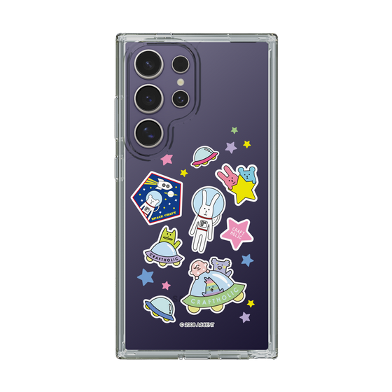 スリムプロテクションケース［ CRAFTHOLIC - Sticker ］
