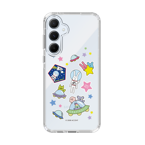 スリムプロテクションケース［ CRAFTHOLIC - Sticker ］