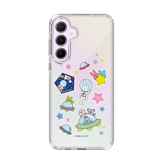 スリムプロテクションケース［ CRAFTHOLIC - Sticker ］
