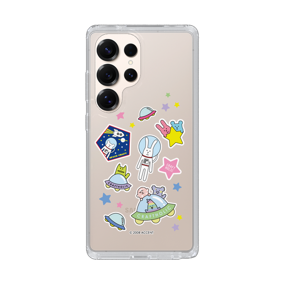 スリムプロテクションケース［ CRAFTHOLIC - Sticker ］