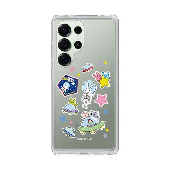 スリムプロテクションケース［ CRAFTHOLIC - Sticker ］