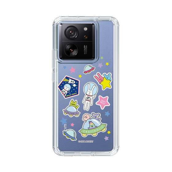 スリムプロテクションケース［ CRAFTHOLIC - Sticker ］