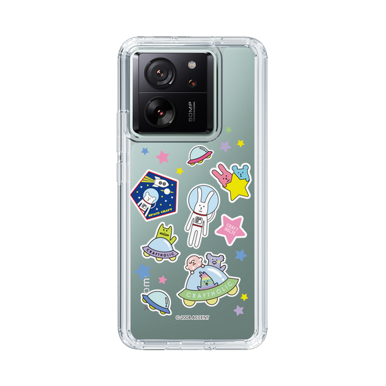 スリムプロテクションケース［ CRAFTHOLIC - Sticker ］