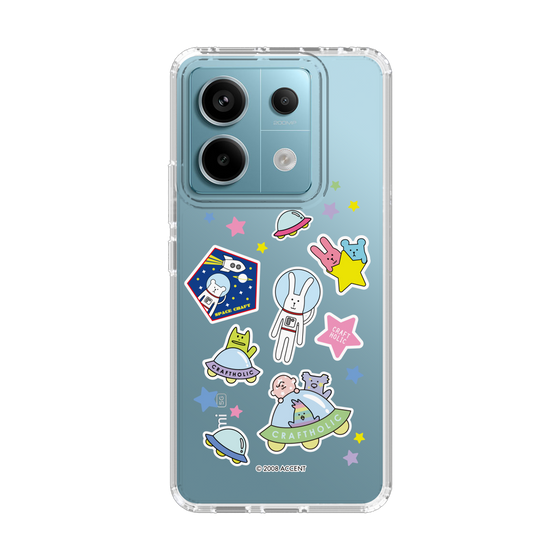 スリムプロテクションケース［ CRAFTHOLIC - Sticker ］