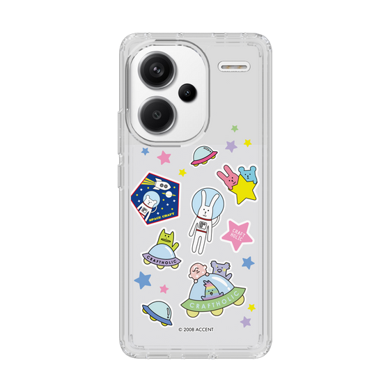 スリムプロテクションケース［ CRAFTHOLIC - Sticker ］