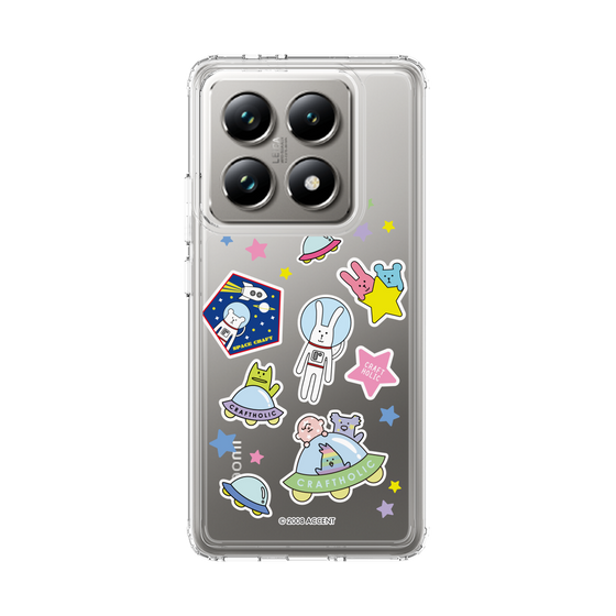 スリムプロテクションケース［ CRAFTHOLIC - Sticker ］