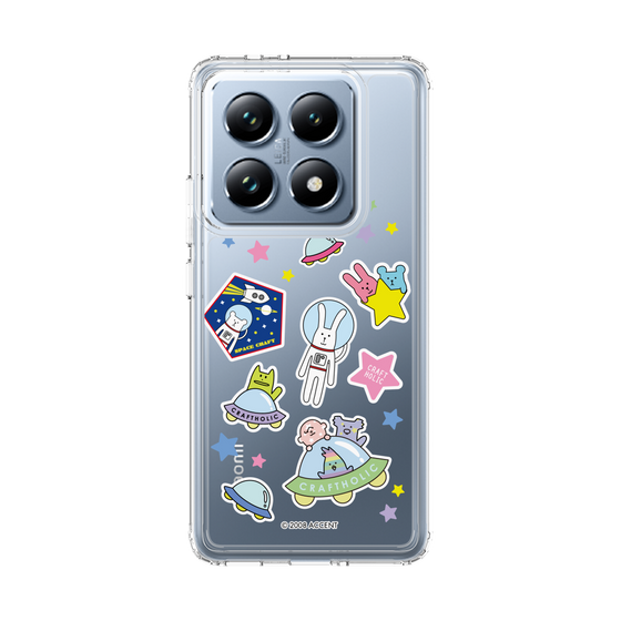 スリムプロテクションケース［ CRAFTHOLIC - Sticker ］