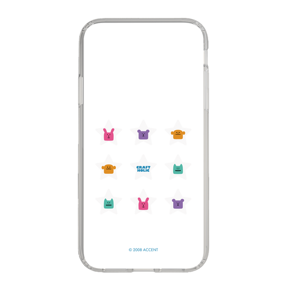 スリムプロテクションケース［ CRAFTHOLIC - Stars ］