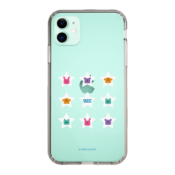 スリムプロテクションケース［ CRAFTHOLIC - Stars ］