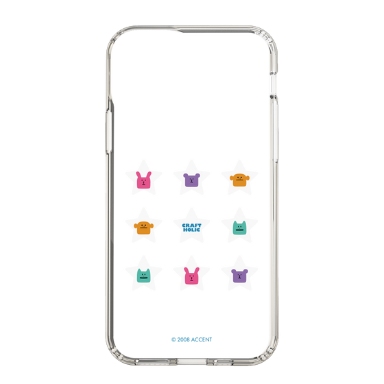 スリムプロテクションケース［ CRAFTHOLIC - Stars ］