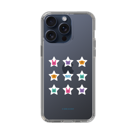 スリムプロテクションケース［ CRAFTHOLIC - Stars ］
