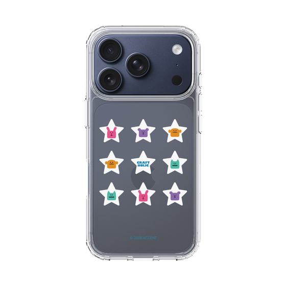 スリムプロテクションケース［ CRAFTHOLIC - Stars ］