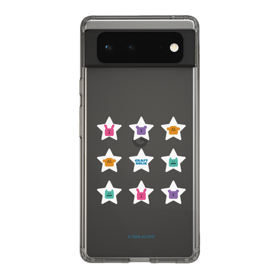 スリムプロテクションケース［ CRAFTHOLIC - Stars ］